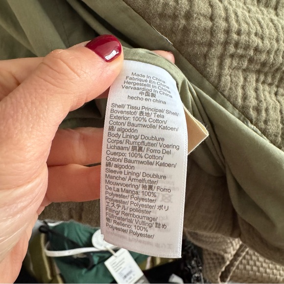 Madewell Lightspun Dumont Quilted Jacket in Distant Surplus - Picture 7 of 9